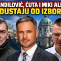 Preokret na političkoj sceni: Parandilović, Ćuta i Miki Aleksić odustaju od izbora