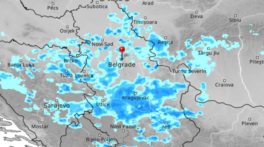 (Radarski snimak) Spremite se za pljuskove! Tačno u ovo vreme danas kreću kiše, u petak nepogode, ali nam se vraća i 31 u plusu! Jedna “zagonetka” muči meteorologe
