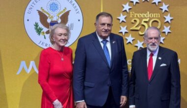 SARAJEVO I ZAGREB TRAŽILI REAKCIJU ZAPADA NA DODIKOVO PRISUSTVO MLADIĆEVOJ SAHRANI: On sledećeg dana svečani gost američke ambasade u Izraelu!