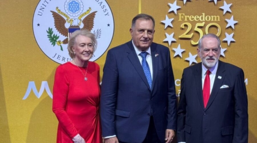 SARAJEVO I ZAGREB TRAŽILI REAKCIJU ZAPADA NA DODIKOVO PRISUSTVO MLADIĆEVOJ SAHRANI: On sledećeg dana svečani gost američke ambasade u Izraelu!