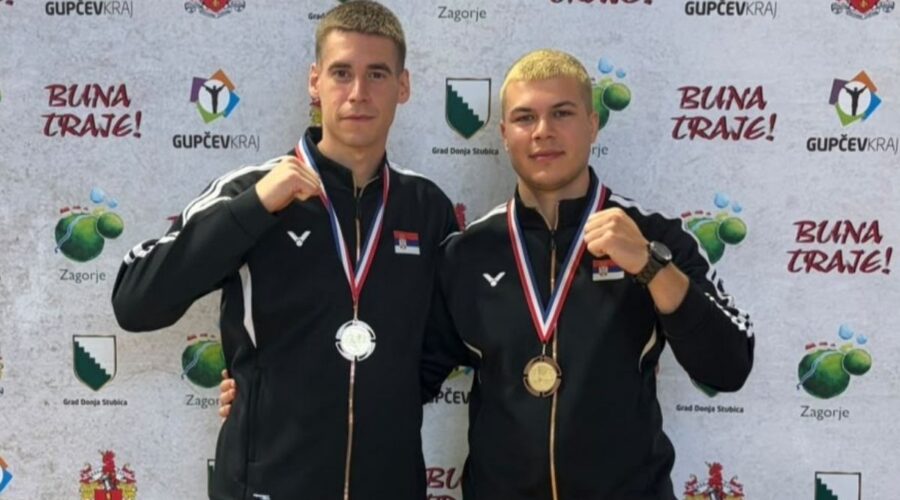 SIJA BRONZA KAO ZLATO: Srpski reprezentativci u badmintonu osvojili dve medalje na međunarodnom turniru u Hrvatskoj!