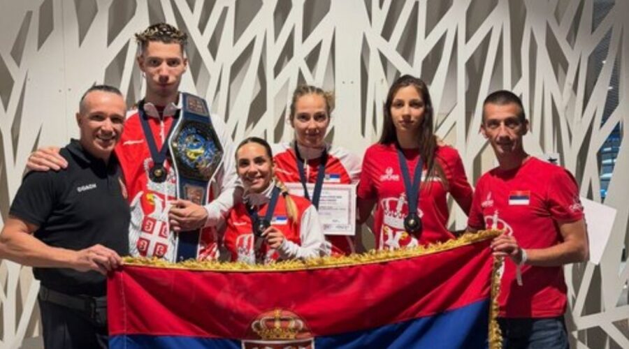 SRBIJA BLISTALA NA SVETSKOM PRVENSTVU U SAVATEU: Nikola Vukčević ponovo šampion, naša reprezentacija osvojila četiri medalje!
