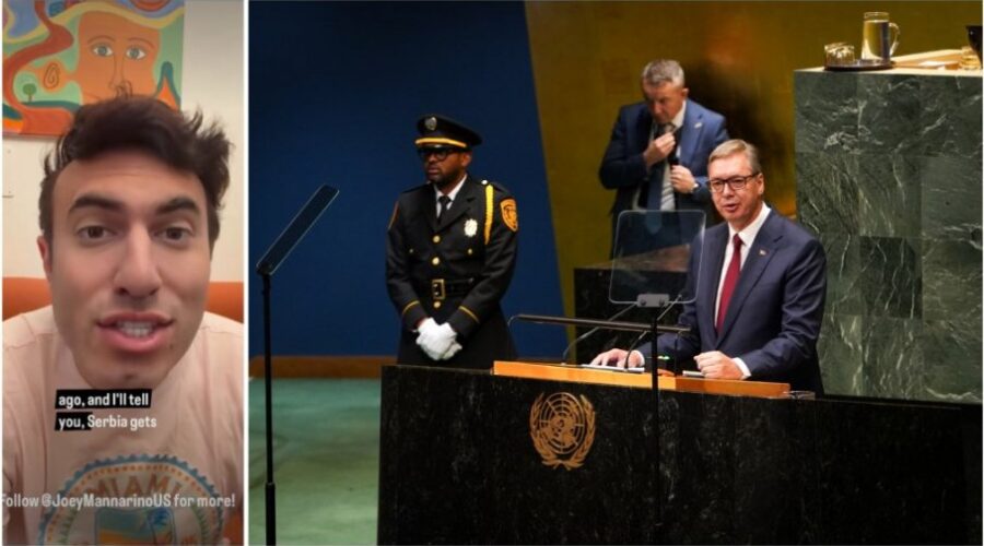 “SVIĐA MI SE OVAJ VUČIĆ. ON JE PRISTOJAN, PRAVI ČOVEK” Američki influenser oduševljen govorom presednika Srbije (VIDEO)