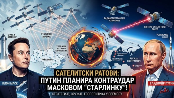 „ТО ЋЕ БИТИ КАТАСТРОФА ЗА КИЈЕВ: Саветник Зеленског о руском одговору на Старлинк „ТО ЋЕ БИТИ КАТАСТРОФА ЗА КИЈЕВ: Саветник Зеленског о руском одговору на Старлинк