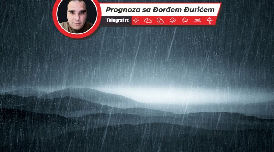 Spremite se! Kiša prvo danas očekuje ove delove Srbije, a evo gde će pljuštati tokom noći