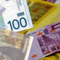 Srednji kurs dinara za evro 117,3700 dinara