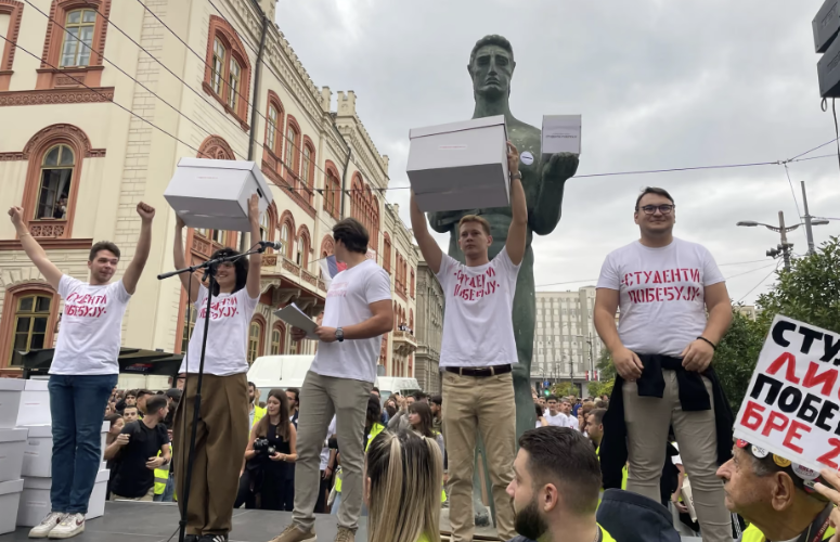 Studenti objavili 11 tačaka programa Studentske liste: „Srbija ili mafija“