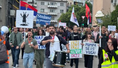 Studenti u blokadi iz Niša pozvali na protestni doček Vučića u Nišu