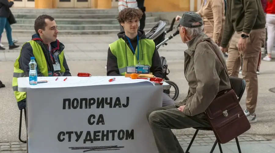 Studentkinja o prekidu akcije u Bosni i Hercegovini: „Naši ljudi su nas jako lepo dočekali, režim nas ne iznenađuje“