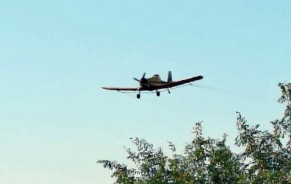 Suzbijanje larvi komaraca iz aviona 10. septembra