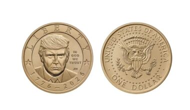 TRAMP NA KOVANICI OD JEDNOG DOLARA: Prvi put posle 160 godina lik žive osobe na američkom novcu!
