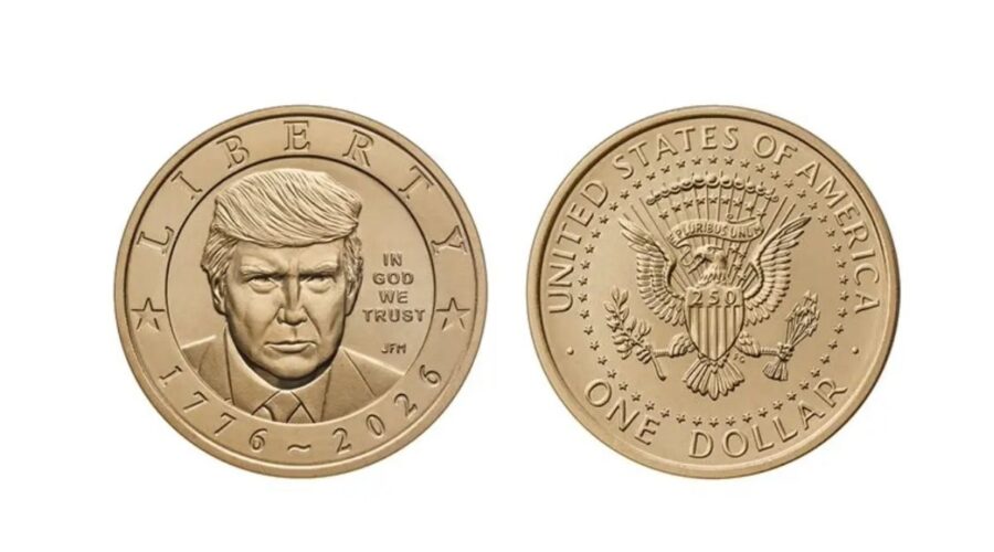 TRAMP NA KOVANICI OD JEDNOG DOLARA: Prvi put posle 160 godina lik žive osobe na američkom novcu!