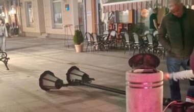 TURISTI IZ BEOGRADA POVREĐENI U CENTRU IVANJICE: Lampion pao na muškarca i njegovu suprugu, niko od nadležnih se ne oglašava! (VIDEO)