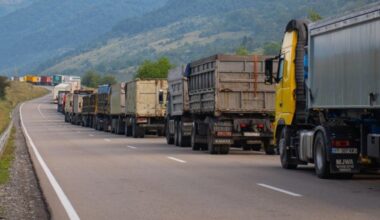 Teretna vozila na izlazu iz Srbije, čekaju do šest sati