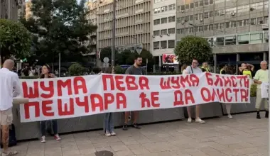 U Beogradu ekološki protest: za zdraviju, lepšu i pravedniju Srbiju