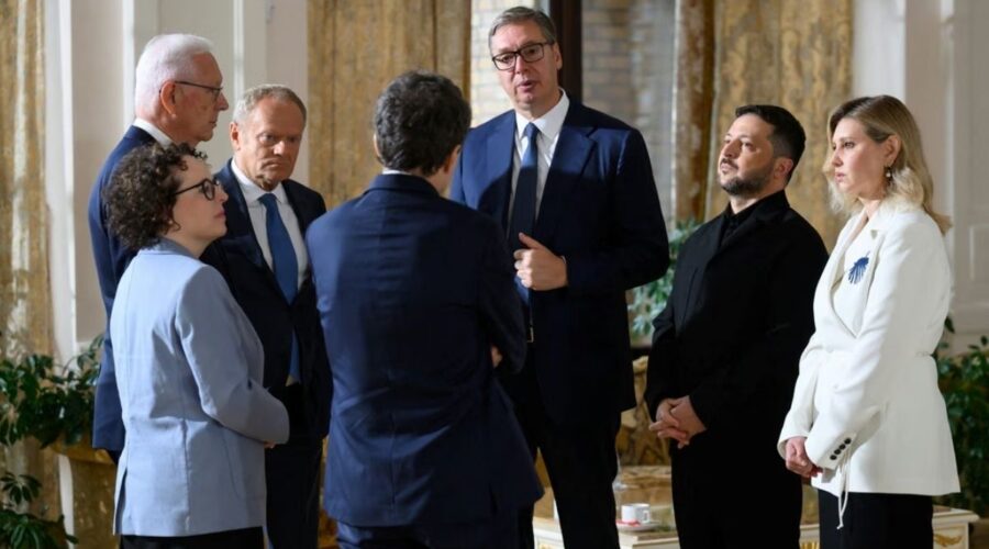 VUČIĆ PONOVO OTIŠAO U UKRAJINU: Zelenski trlja ruke, Srbija postala postala deo Karpatske inicijative!