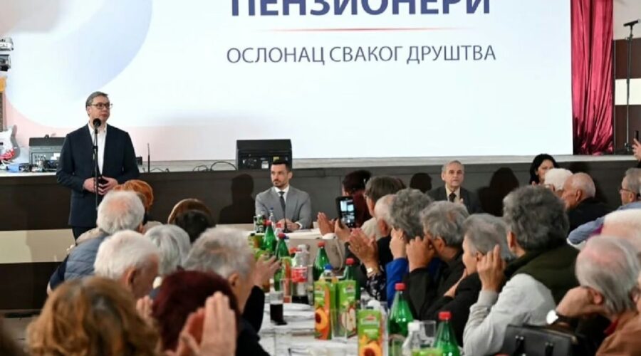 VUČIĆ PONOVO PIŠE PENZIONERIMA: U pismu ih podseća na državnu pomoć i skori dolazak izbora, CRTA tvrdi da zloupotrebljava podatke!