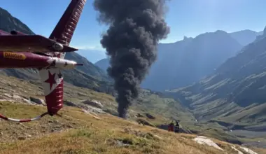 Vatra i gust dim iznad švajcarskih Alpa: Srušio se avion – Troje poginulo | Srpska dijaspora