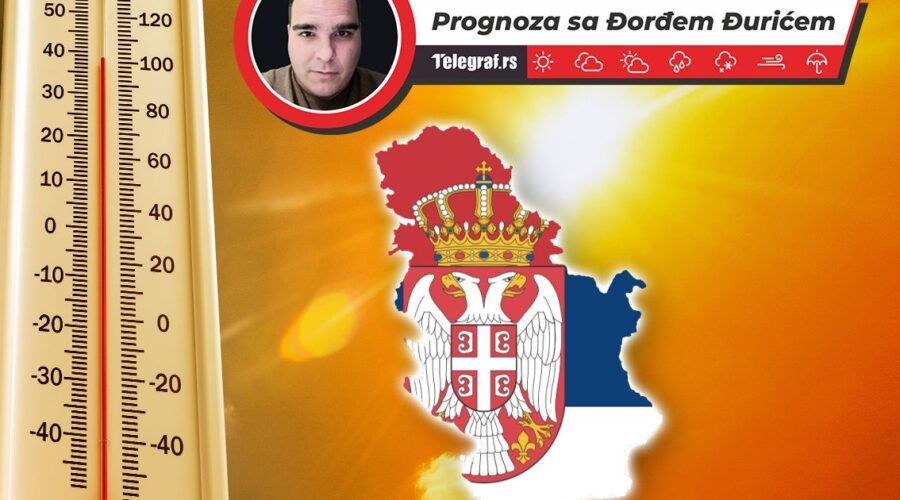 Vedro i vrelo, temperatura do 38: Evo kada stiže hladni front, uz promenu vremena