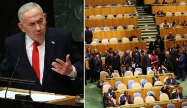 (Video) Netanjahu stigao za govornicu na GS UN, usledio masovni izlazak delegacija: Izraelac popisivao ko je otišao, a evo šta je Iran uradio