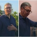 Vučić posetio porodicu Madžić u opštini Smederevska Palanka