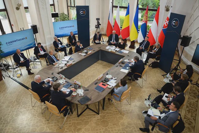 Vučić se sastao sa Zelenskim na marginama samita Karpatske inicijative u Ukrajini