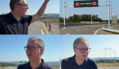 Vučić vozio novom obilaznicom oko Kragujevca: “Ovo je spas za grad”; Otvoreno prvih pet kilometara VIDEO