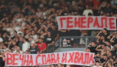 ZBOG TRANSPARENTA POSVEĆENOG RATKU MLADIĆU: UEFA kaznila Zvezdu sa skoro 100.000 evra!