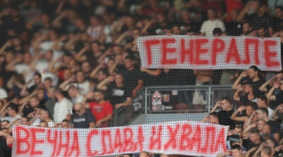 ZBOG TRANSPARENTA POSVEĆENOG RATKU MLADIĆU: UEFA kaznila Zvezdu sa skoro 100.000 evra!