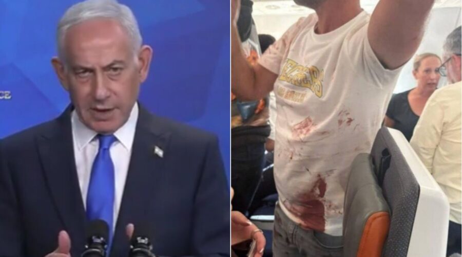 „IZBO JE DRUGOG PILOTA I POKUŠAO DA SRUŠI AVION“: Netanjahu otkrio nove detalje drame na letu za Tel Aviv! (VIDEO)
