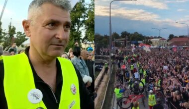 „NEĆEMO IMATI DESPOTIJU, NITI ŠEFA ZEMLJE“: Srdanović po dolasku Čuvara Ustava u Kragujevac – „Niko ne može biti iznad Ustava!“