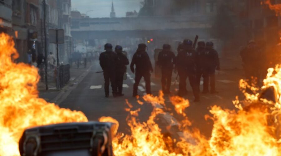 Studenti zapalili ulice, haos na svakom koraku (VIDEO)