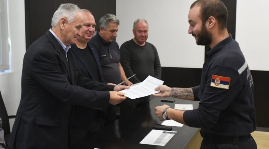 Sufinansiranje projekata Dobrovoljnih vatrogasnih društava u Kraljevu