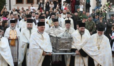 Uz svečanu litiju mošti prepodobne Anastasije Srpske dočekane u Kraljevu