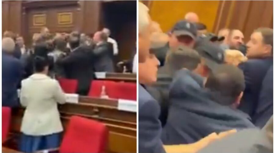 Tuča u jermenskom parlamentu: Prekinuta sednica