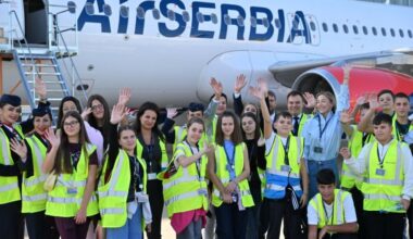 Mališani sa Kosova i Metohije prvi put leteli avionom