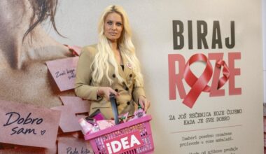 IDEA marketi kroz Biraj roze deo prihoda usmeravaju Institutu za onkologiju i radiologiju Srbije