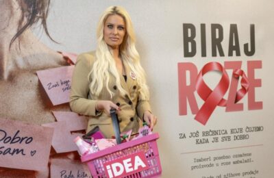 IDEA marketi kroz Biraj roze deo prihoda usmeravaju Institutu za onkologiju i radiologiju Srbije