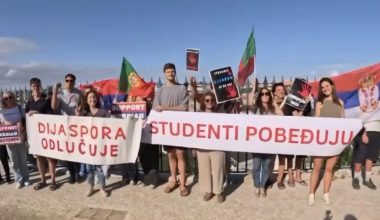 DIJASPORA UZ STUDENTE: Najavili skup podrške 18.oktobra u Lisabonu – pa poručili: „Ovo je naša Slavija“!
