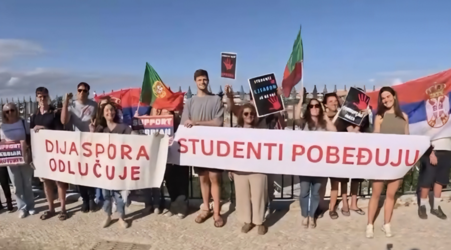 DIJASPORA UZ STUDENTE: Najavili skup podrške 18.oktobra u Lisabonu – pa poručili: „Ovo je naša Slavija“!