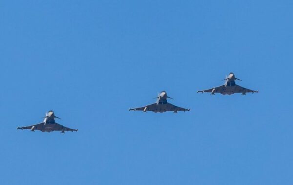 Nemački piloti „Jurofajtera” su oborili američke F-22 „raptor”