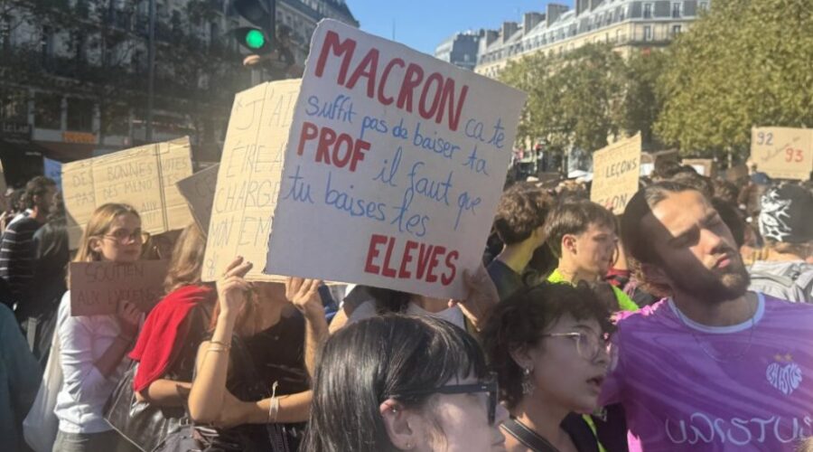 Plan francuskih đaka za nastavak protesta