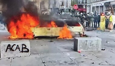 Demonstranti kamenicama nasrnuli na televiziju, neredi širom Francuske