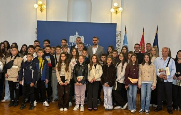 Mališani iz Gornjeg Kusca stigli u Novi Sad