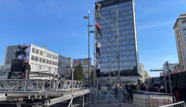 Medijana naložila uklanjanje bine za miting SNS u Nišu, Komunalna milicija odbila asistenciju