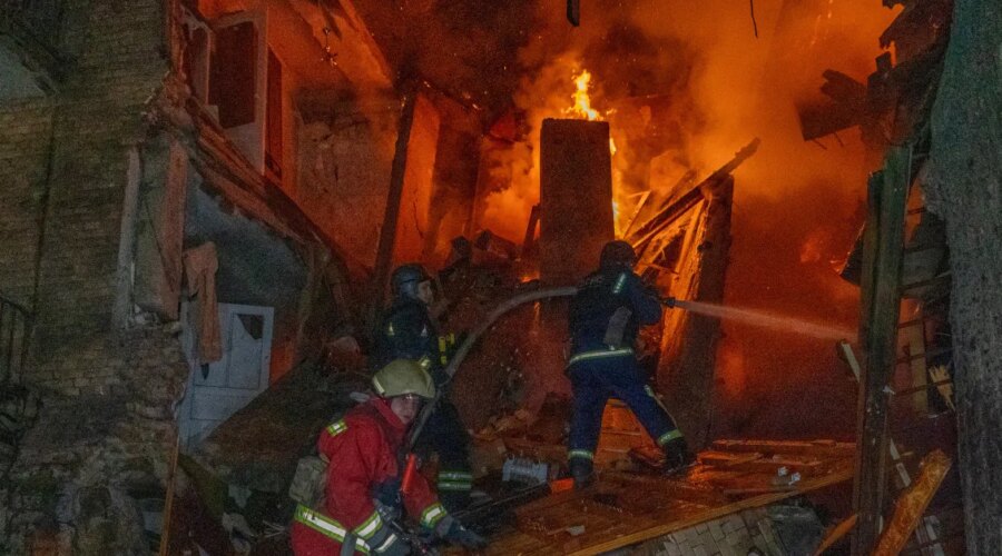Napad ruskih dronova na Harkovsku oblast, poginule dve osobe