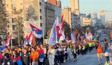 Studentski pokret: Doček svih kolona šetača večeras ispred Rektorata u Beogradu