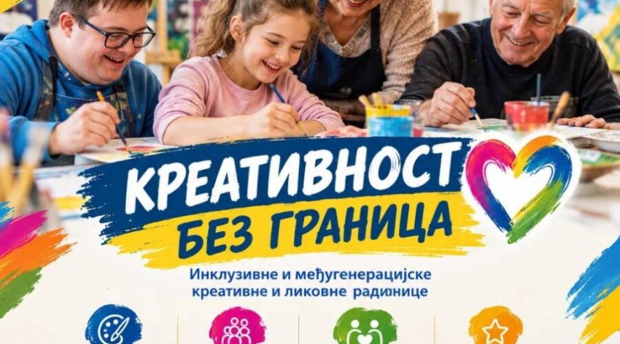 Radionice “Kreativnost bez granice” u Novom Sadu