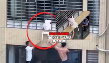 Devojčici (3) se glava zaglavila u rešetkama: Visila sa 12. sprata