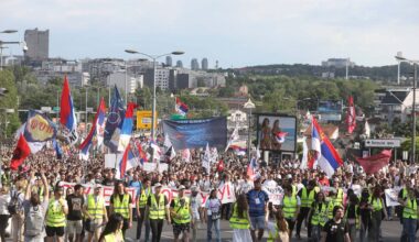 Studenti za skup na Slaviji obezbedili poseban prostor za osobe sa invaliditetom, starije građane i trudnice